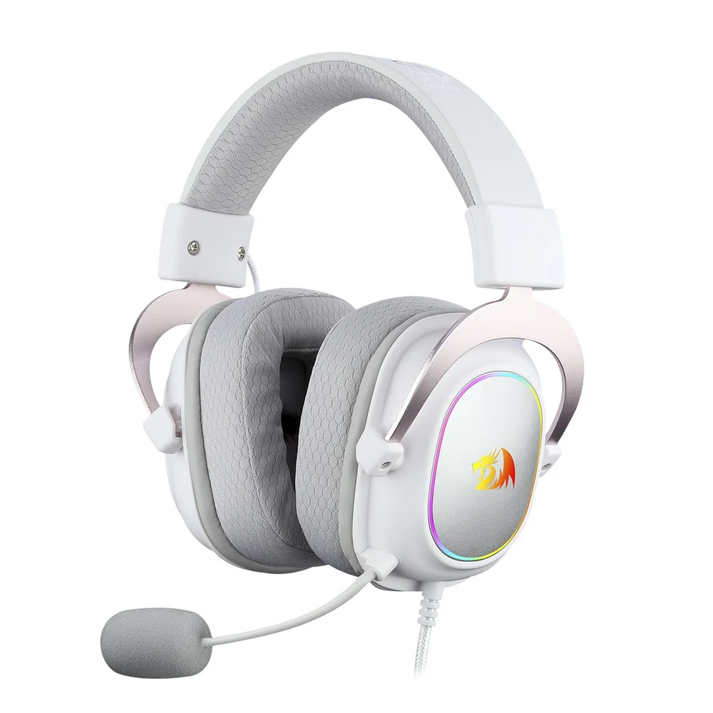 Fone De Ouvido Gamer Redragon Zeus X - H510w - Branco
