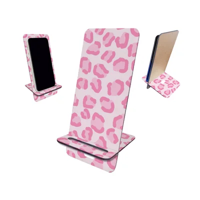 Porta Celular Mdf, Efeito Onça Rosa