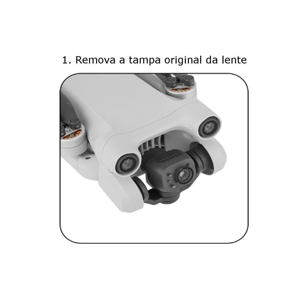 Imagem 2 de 5 do produto Filtro De Lente Sunnylife, Mcuv Para Drone Dji Mini 3 Pro