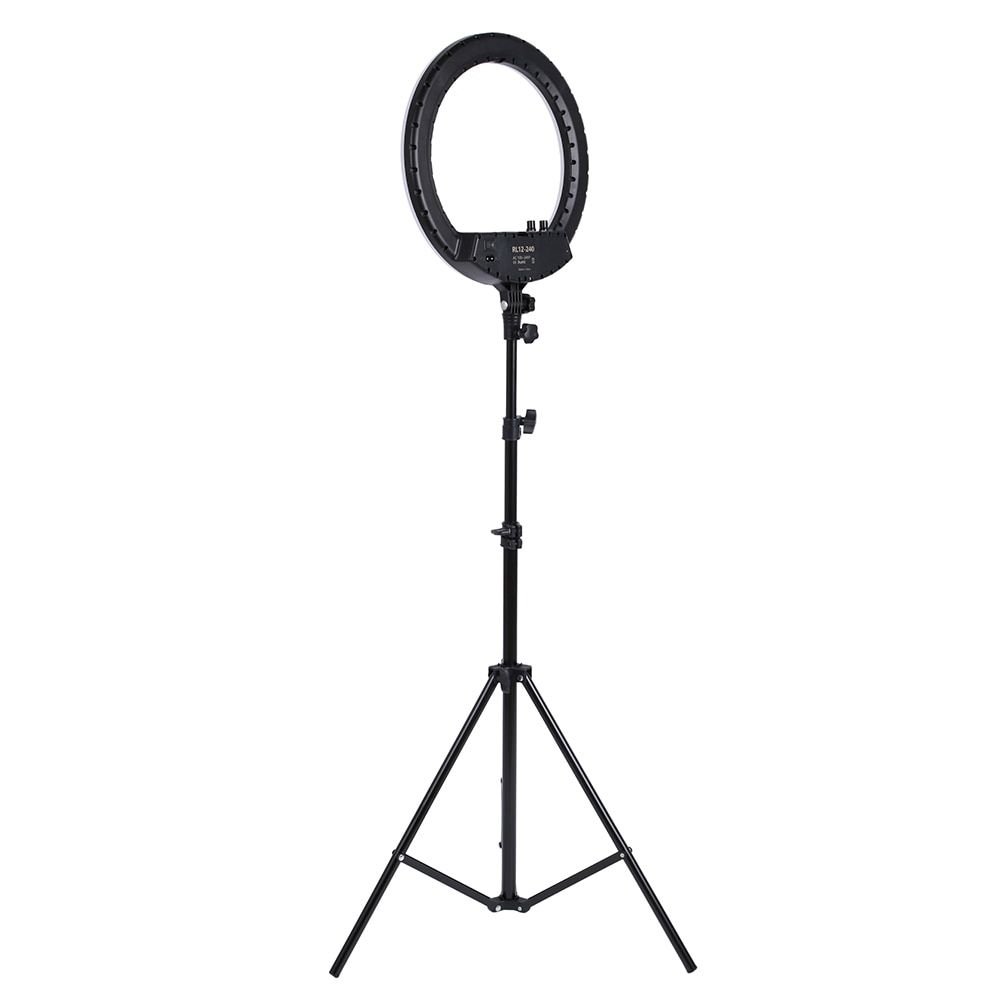 Iluminador Ring Light EBAY Youtuber, 10 Polegadas, 26Cm, USB LED, Tripé