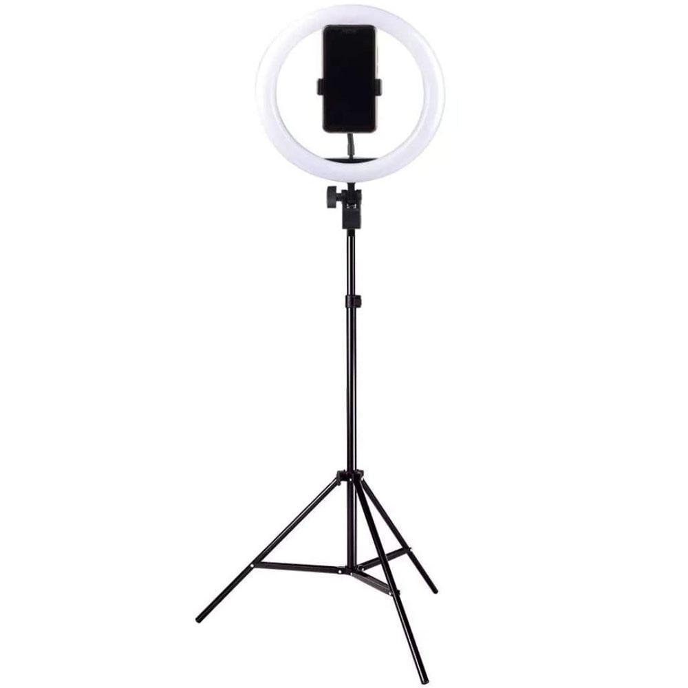Imagem 2 de 5 do produto Iluminador Ring Light EBAY Youtuber, 10 Polegadas, 26Cm, USB LED, Tripé