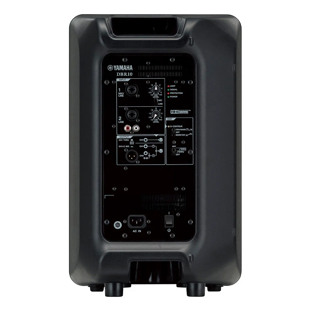 Caixa Acústica Yamaha Preta Dbr10 KaBuM