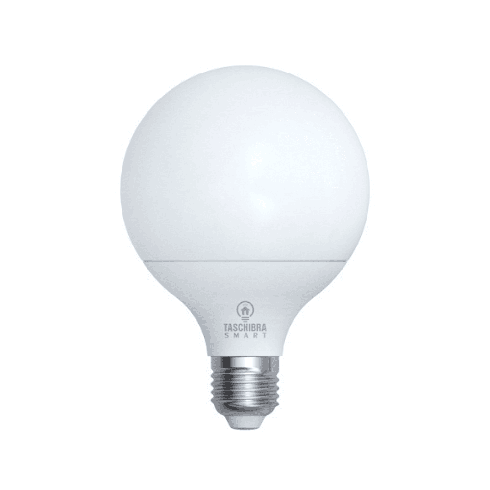 Imagem 3 de 3 do produto Lâmpada Led Taschibra G95, Smart, Wi-fi, Inteligente, Globo, 13w, E27 RGB