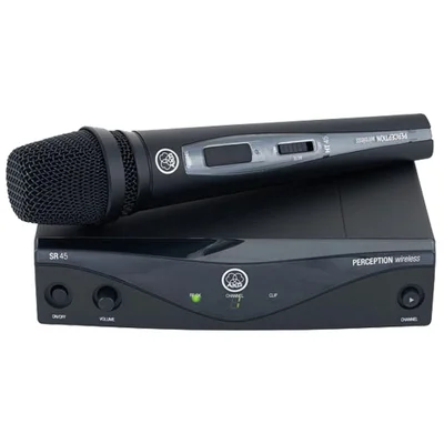 Microfone Sem Fio Akg Perception Pw45 Vocal Set Banda U2