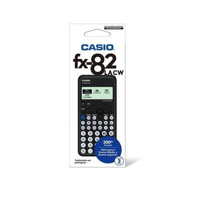 Calculadora Científica Casio Preta - FX-82LACW