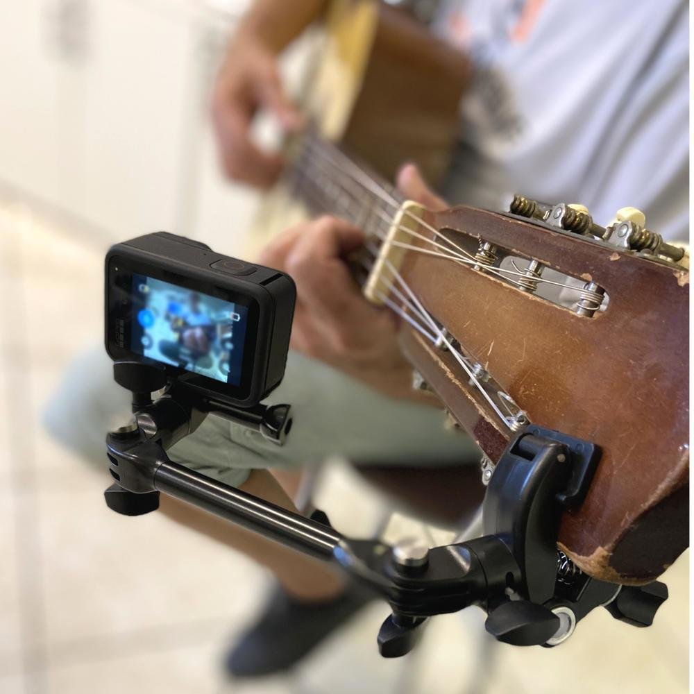 Imagem 2 de 5 do produto Suporte The Jam De Instrumentos Musicais Para Gopro E Similares