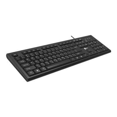 Teclado Lecoo, Usb, ABNT2, Preto - Kb10
