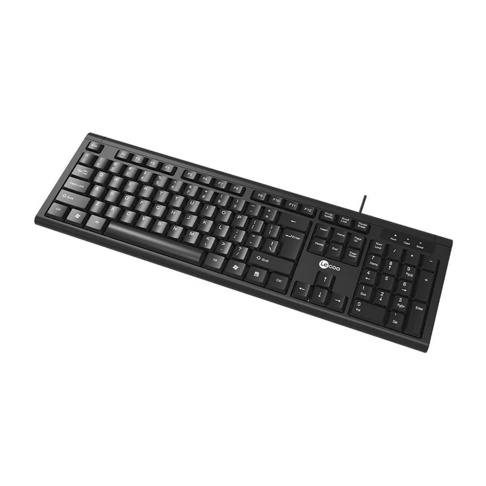 Imagem 2 de 5 do produto Teclado Lecoo, Usb, ABNT2, Preto - Kb10