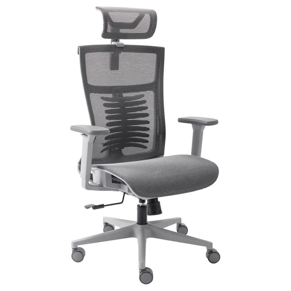 Cadeira De Escritório Ergonômico, Elements Vertta Pro - Cinza