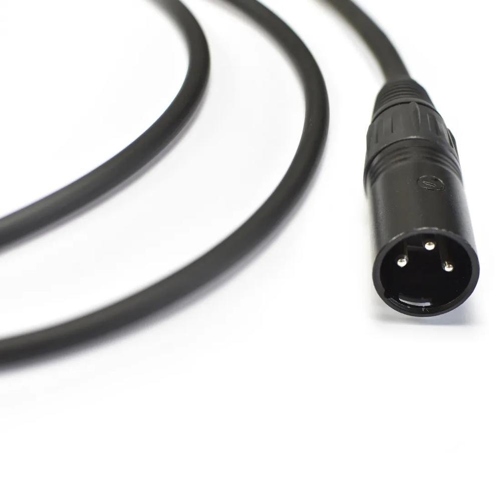 Imagem 3 de 4 do produto Cabo XLR Balanceado Saty Sxb-01, Para Microfone, 1 Metro