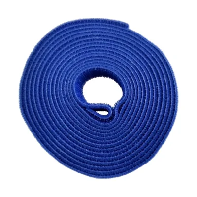 Abraçadeira Multitoc Velcro, Rolo Com 3 Metros, Azul - Muvc0005