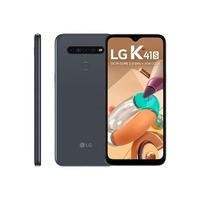 Smartphone lg k41s, cor titânio, armazenamento interno de 32gb, memória ram de 3gb, processador octa core, 4g, 4 câmeras traseiras de 13mp+5mp+2mp+2mp