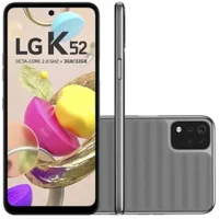 Recondicionado - Smartphone Lg K52 - Cinza - 64GB - Ram 3GB - Octa Core - 4g - Câmera Quádrupla - Tela 6.6Polegadas - Android 10 - Prata - Recer