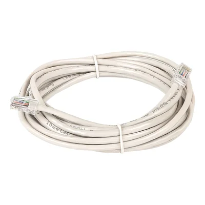 Cabo De Rede Cat5e Montado Branco - 100 Metros