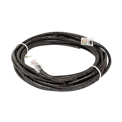 Cabo De Rede Cat5e Montado Preto - 3 Metros