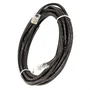 Cabo De Rede Cat5e Montado Preto - 95 Metros