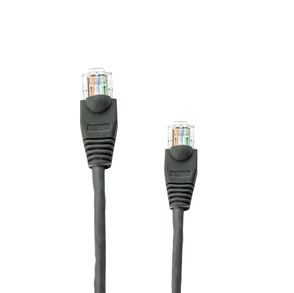 Imagem 2 de 3 do produto Cabo De Rede Nexans Cat5e, Montado Cinza, 2 Metros