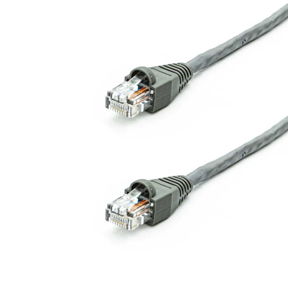 Imagem 3 de 3 do produto Cabo De Rede Nexans Cat5e, Montado Cinza, 30 Metros