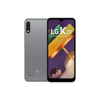 Recondicionado - Smartphone LG K22, 32GB, 2GB RAM, Quad Core, 4G, Câmera Dupla, Tela 6.2 Polegadas, Android 10, Titânio - Bronze Recer