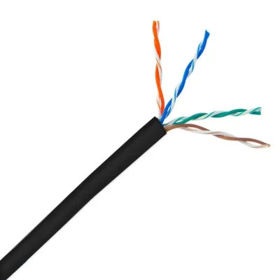 Cabo Proeletronic Para Aplicação Cftv, 4 Pares, Preto, 305m