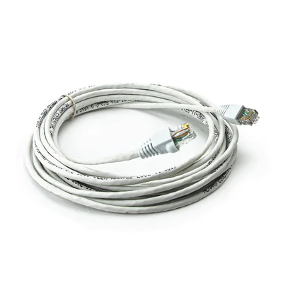 Cabo De Rede Nexans Cat5e Montado Branco - 5 Metros