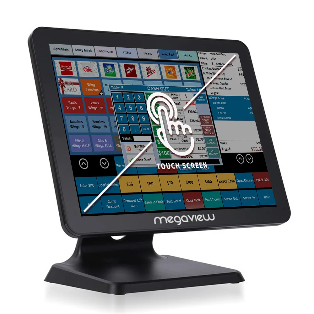 All in One Touch Screen 15 SSD 120GB KaBuM