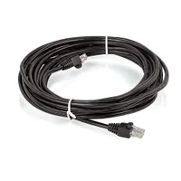 Cabo de Rede Cirilocabos Patch Cord, Cat5e, 80 Metros, Montado, Preto