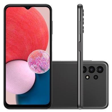 Smartphone Samsung Galaxy A13, 4GB RAM, 128GB, Octa Core, Câmera Quádrupla 50mp, Tela Infinita 6.6, Preto