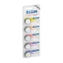 Kit 5 Pilhas Elgin, Bateria Cr2016 3v