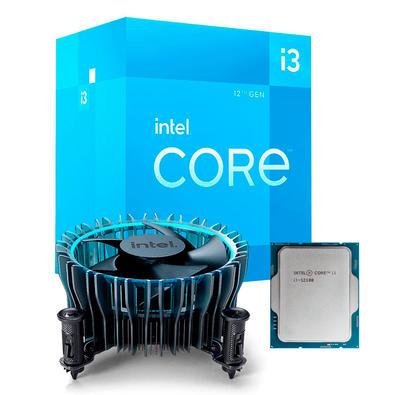 CPU Intel Core i3-12100 Processador Intel Core I3-12100T Cache 12Mb 4.10Ghz 1700 Oem