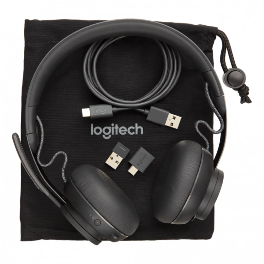Imagem 5 de 5 do produto Headset Logitech Zone Wireless, Ms Teams Vc, Bluetooth 5.0 - 981-000853-R