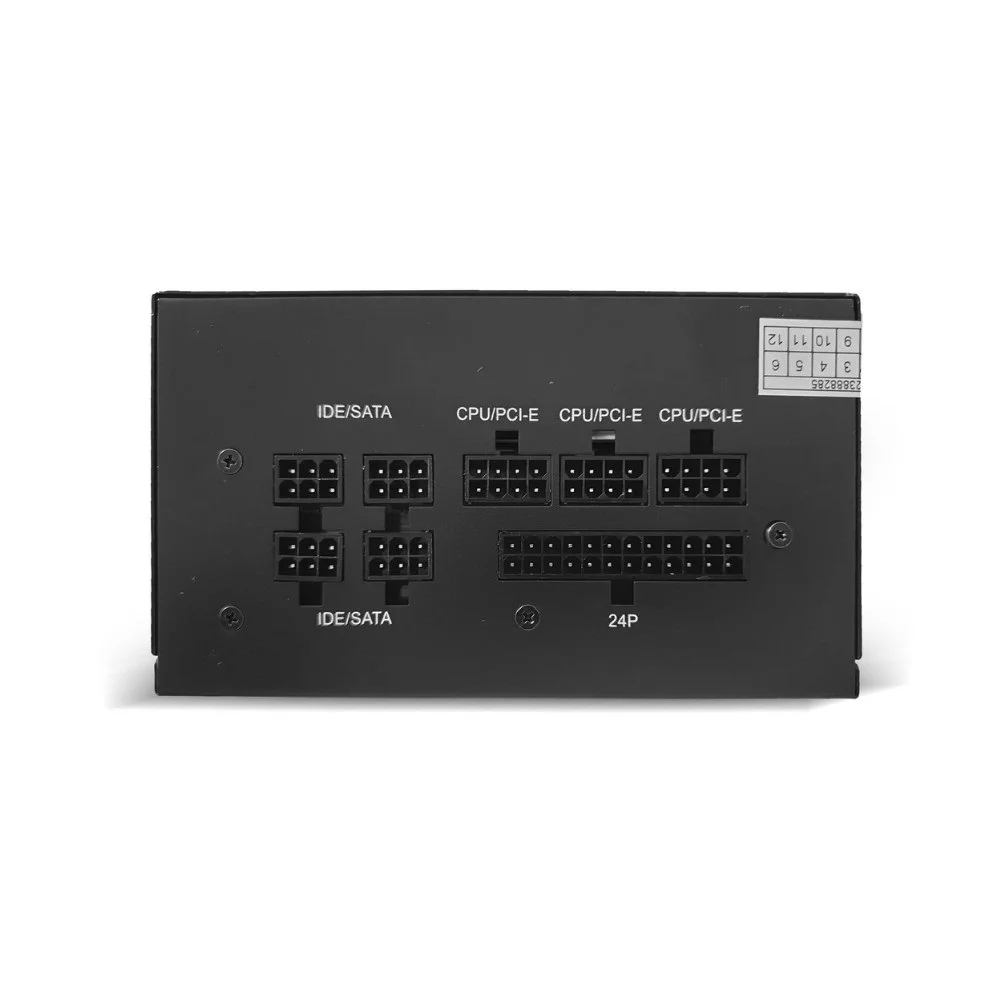 Imagem 2 de 5 do produto Fonte Atx Duex 500fse++, 500w, 80 Plus Bronze, Pfc Ativo, Full Modular, Dx500fse, Cor:preto, tamanho:único, gênero:unisse