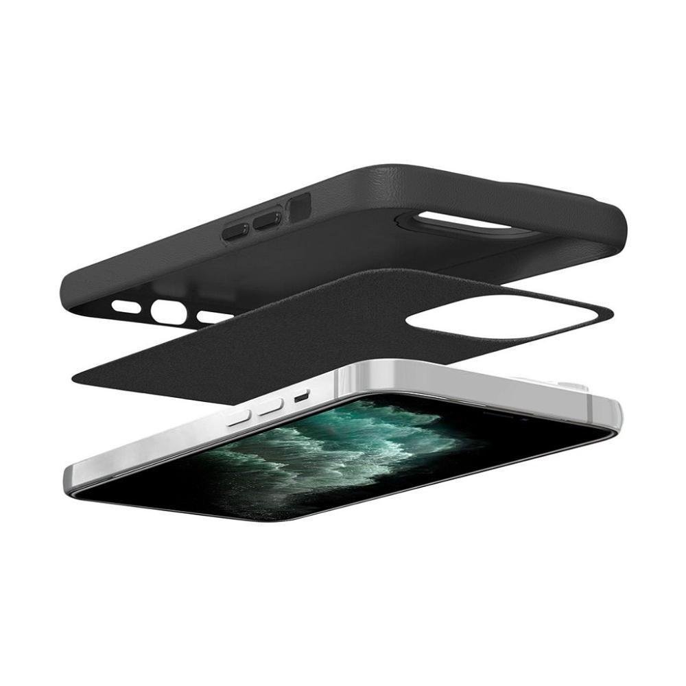 Imagem 4 de 5 do produto Capa Gshield Para Iphone 11 Pro Max, Couro Dual, Preta