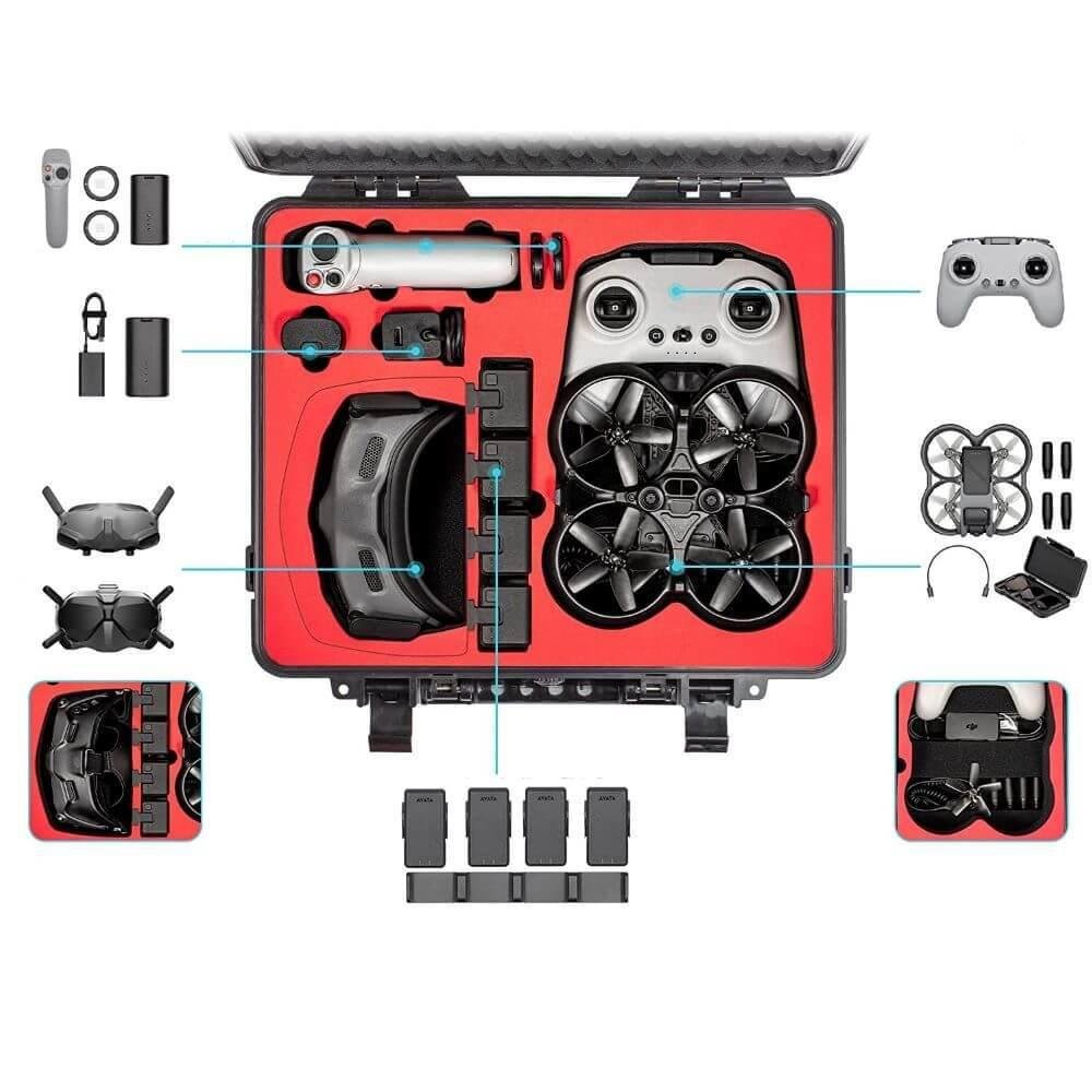 Maleta Startrc Estanque Para Drone Dji Avata, combo
