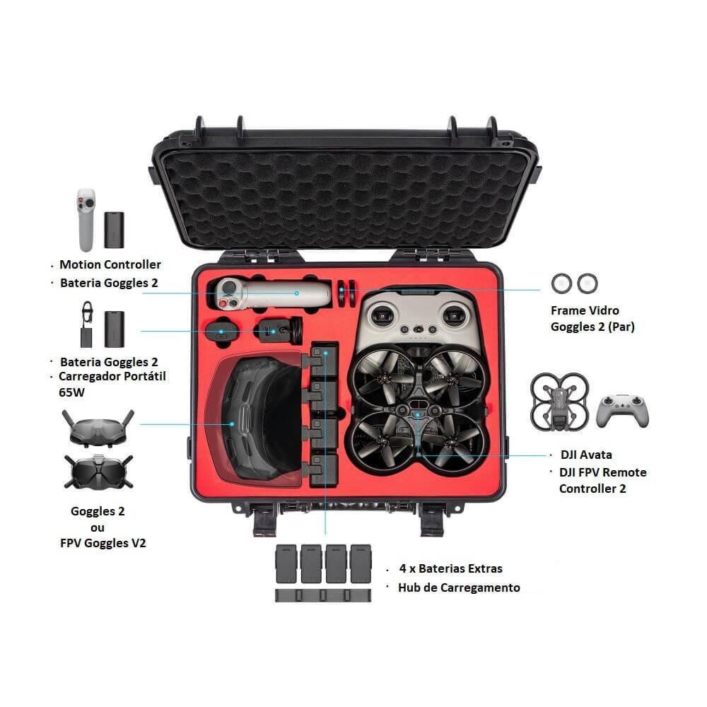 Maleta Startrc Estanque Para Drone Dji Avata, combo