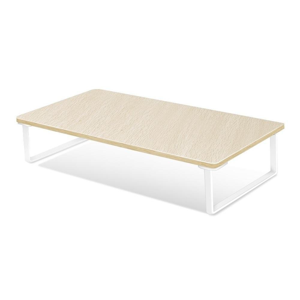 Suporte Para Monitor Login Saiji D1, Altura 135 Mm - Carvalho