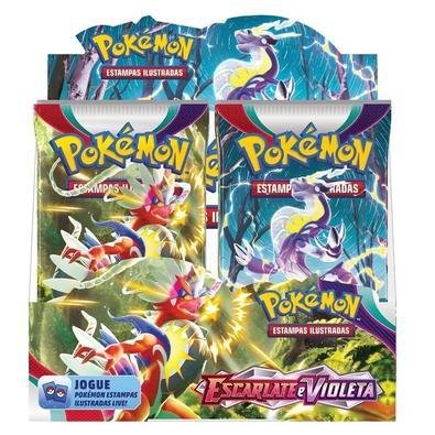 10 Pacotes Cartas Copag Pokémon Booster 60 KaBuM