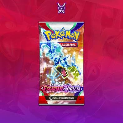 36 Pacotes Caixa Pokémon Booster 216 Cartas - Escarlate e Violeta