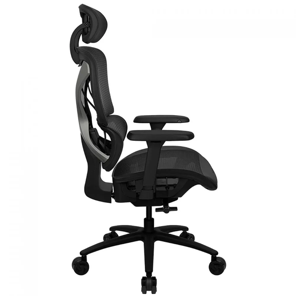 Imagem 2 de 5 do produto Cadeira Ergonômica Thunderx3 Xtc, Até 150KG, Ajuste Automático de Lombar e Braços, Preto