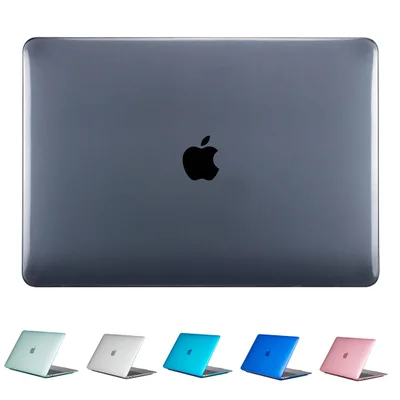 Capa Hars Crystal Transparente Séries Macbook Pro 14.2 Pol, A2442, Cor:preta