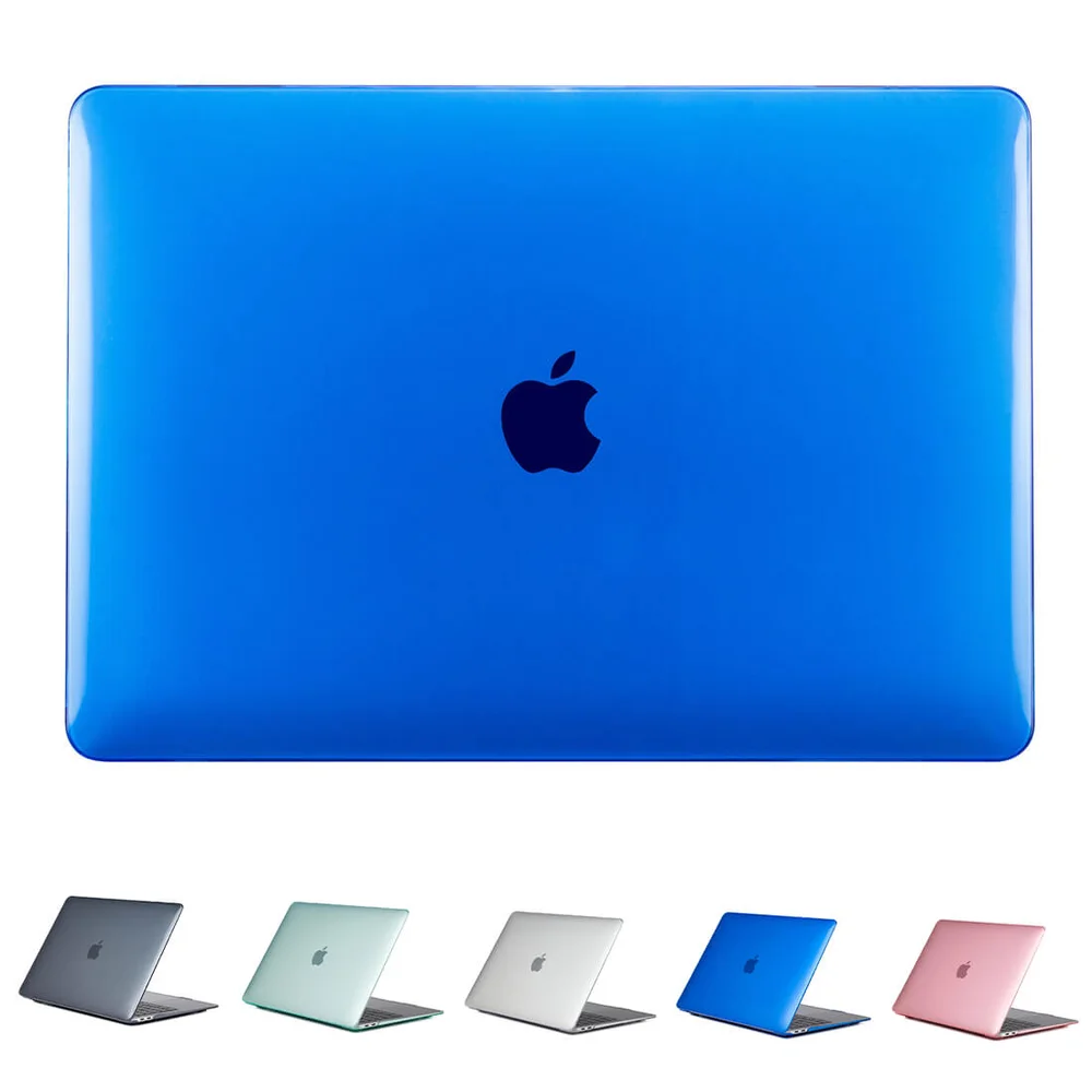 Capa Crystal Hars Transparente Séries, Macbook Pro 14.2 Pol. A2442, Azul Escuro Capa Crystal Hars Transparente Séries, Macbook Pro 14.2 Pol. A2442, Azul Escuro