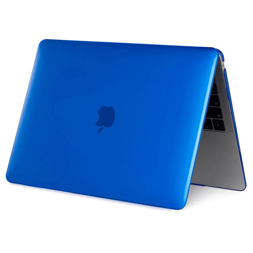 Capa Crystal Hars Transparente Séries, Macbook Pro 14.2 Pol. A2442, Azul Escuro Capa Crystal Hars Transparente Séries, Macbook Pro 14.2 Pol. A2442, Azul Escuro