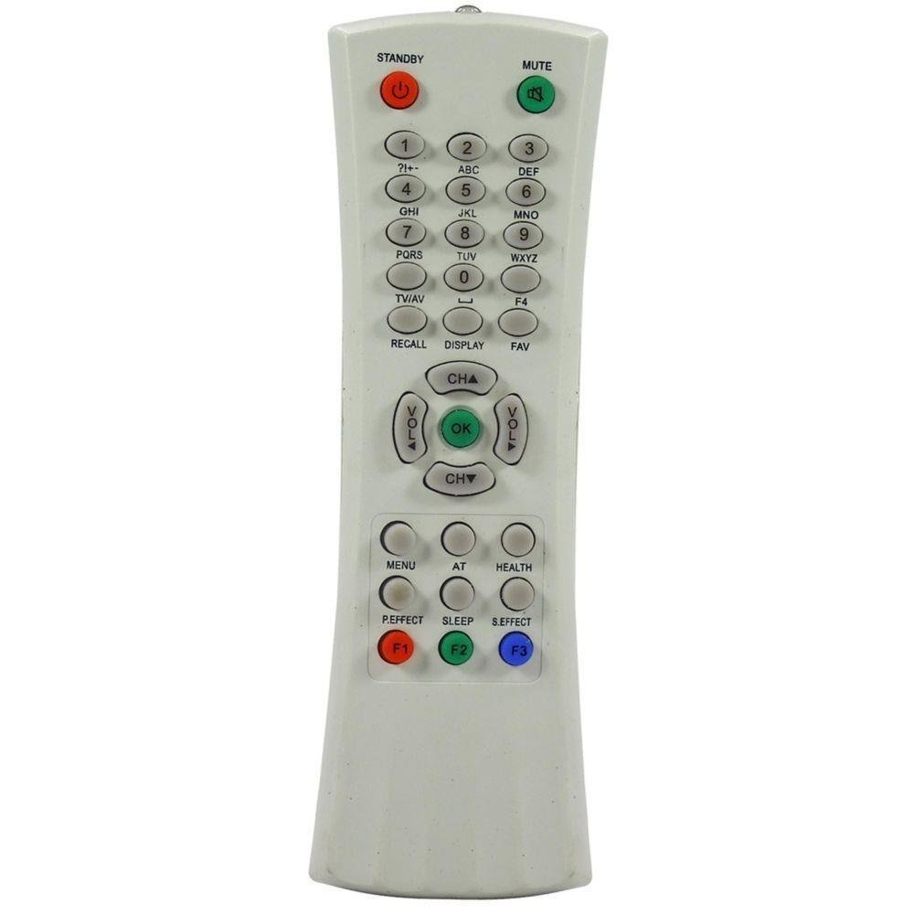 Controle Remoto Compatível Para Tv Tubo Philco Ph-14e Ph-14d