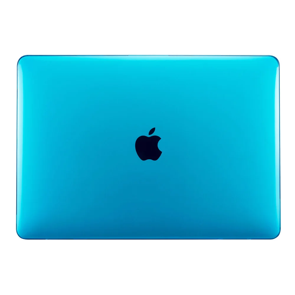 Capa Crystal Transparente Séries Macbook Pro 13.3 Pol A1989 - Azul Claro Capa Crystal Transparente Séries Macbook Pro 13.3 Pol A1989 - Azul Claro