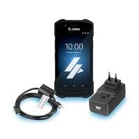 Kit Coletor De Dados Zebra Tc21 Se4710, Com Fonte E Cabo Usb