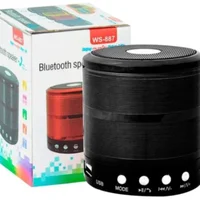 Mini Caixa De Som Portátil Altomex, Usb, Speaker. Bluetooth - Preto
