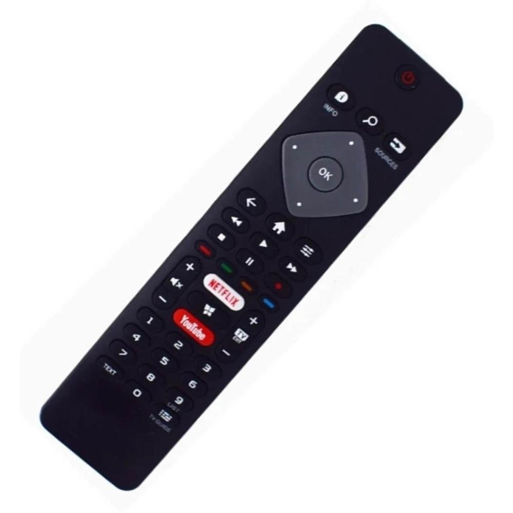 Controle Da Tv Philips 43pfg6825/78 - Botão Netflix Compatível
