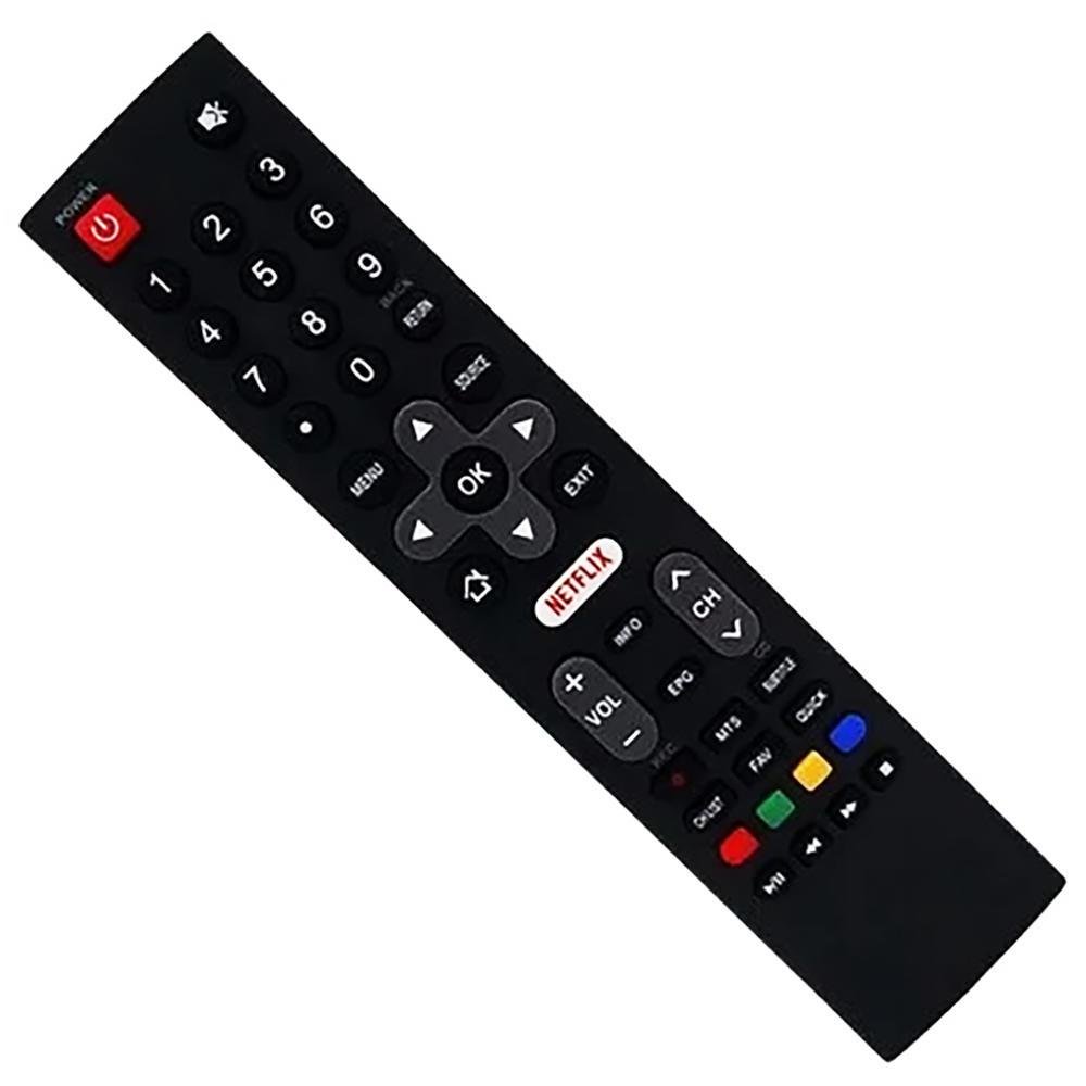 Controle Para Tv Philco 4k Netflix Vc-8222, Le-7054, Sky-8090