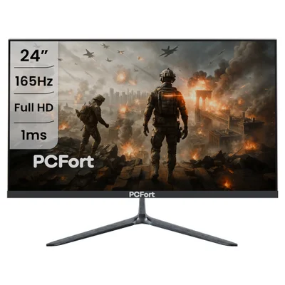 Monitor Gamer PCFort H238F 165hz 24'' Led Full Hd Freesync Hdmi Display Port VESA