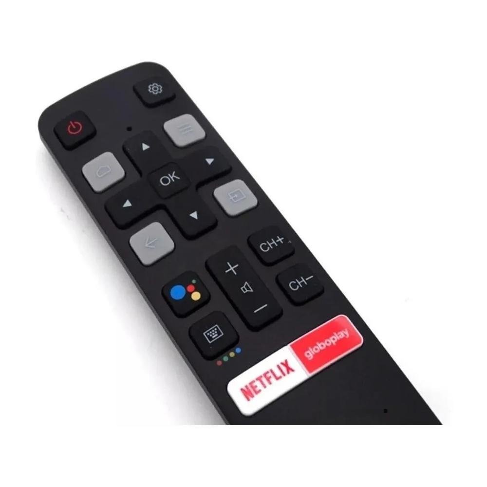 Controle Remoto Mb Tech, P/ TV TCL Smart Rc802v, Flr1, 65c6us, 50p8m, 55p8m Controle Remoto Mb Tech, P/ TV TCL Smart Rc802v, Flr1, 65c6us, 50p8m, 55p8m